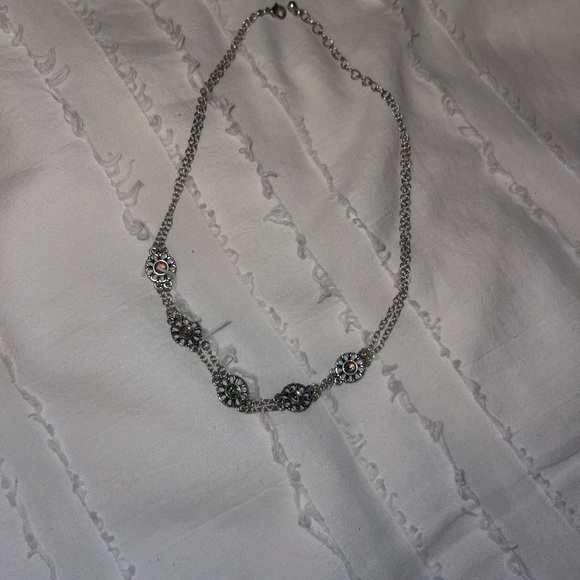 Silver Y2K necklace/choker - Picture 1 of 2